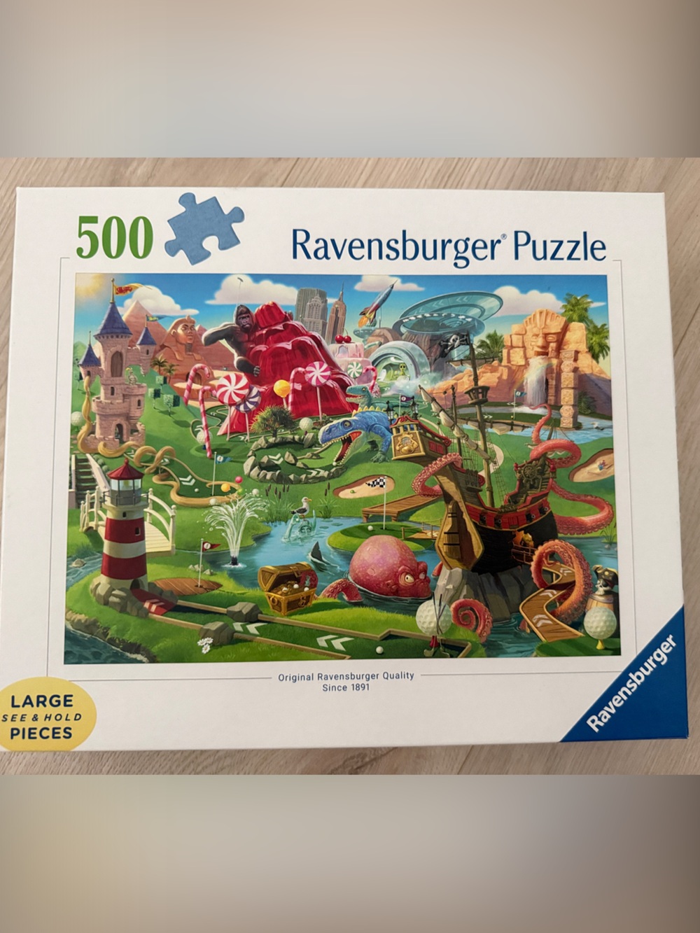 Ravensburger 500-Piece Puzzle - ‘Putt Putt Paradise’